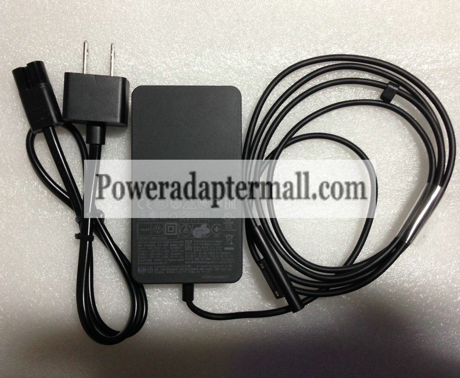 Original Microsoft 1625 AC Adapter Surface Pro 3,i5-4300u Tablet Original Microsoft 1625 AC Adapter Surface Pro 3,i5-4300u Tablet